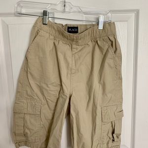 Boys khaki shorts